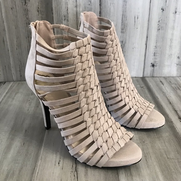 Fergalicious Shoes - Fergalicious Woven Stiletto Heel Sandal